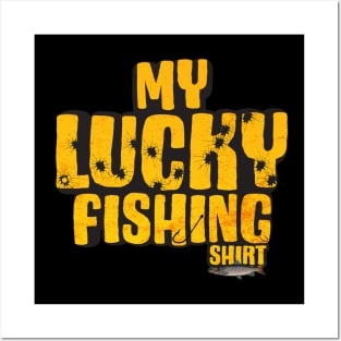 My Lucky Fishing Costume - Freshwater Fish Bass Posters and Art